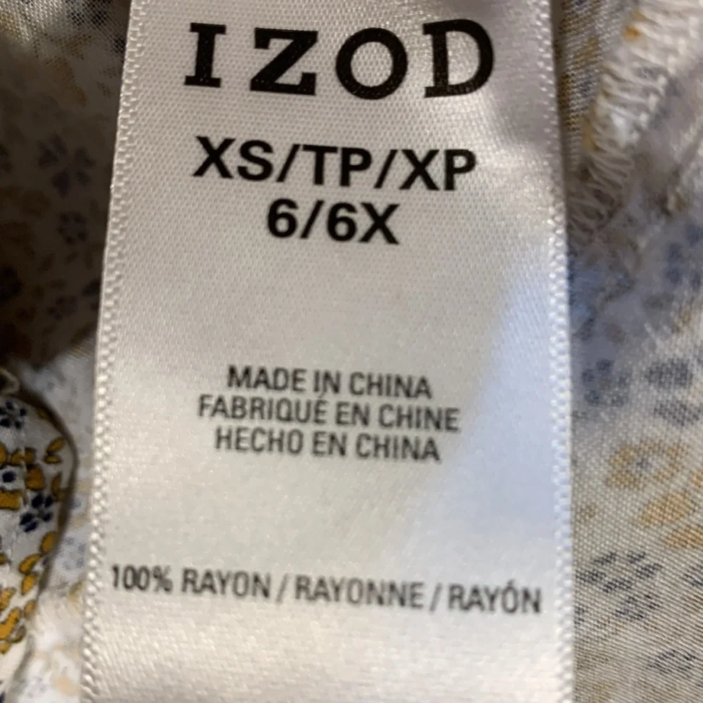 Kids Izod Blouse Size 6 / 6x XS